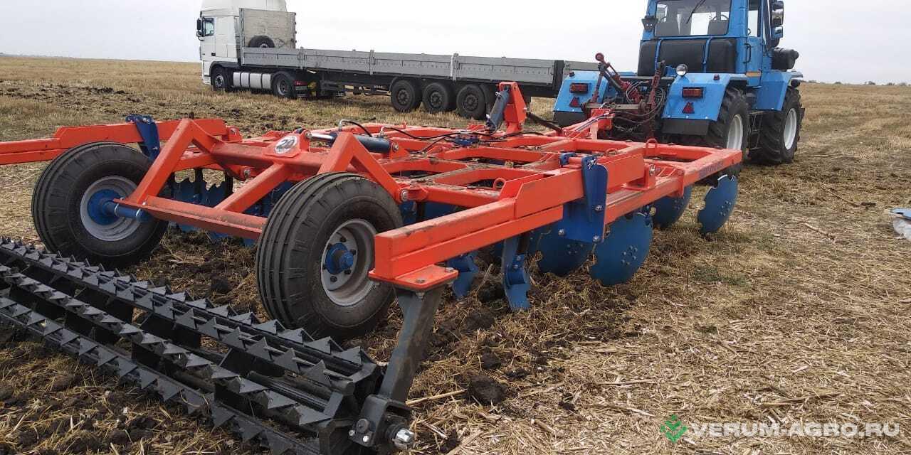 Бороны - БЕЛАГРОМАШ Борона дисковая модульная БДМ-4х4-0,9 с катком КШ с необслуж корпус