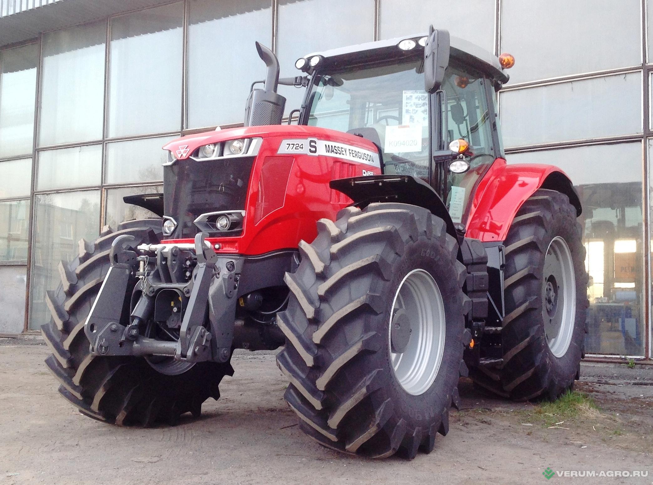 Колесные тракторы - MASSEY FERGUSON 7724S 