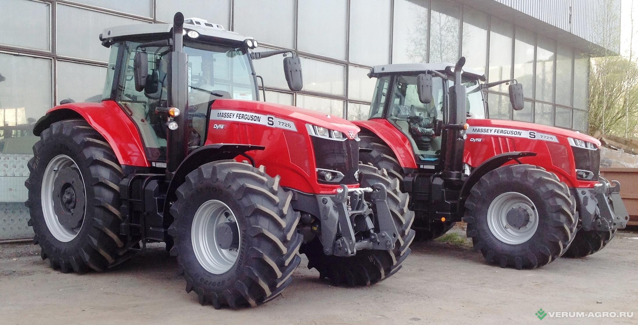 Колесные тракторы - MASSEY FERGUSON 7724S 