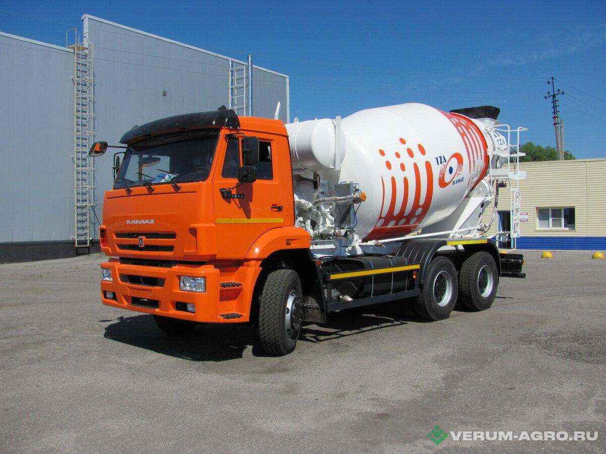 Специальные автомобили - КАМАЗ 6520, 6х4, Автобетоносмеситель 9 куб.м. 