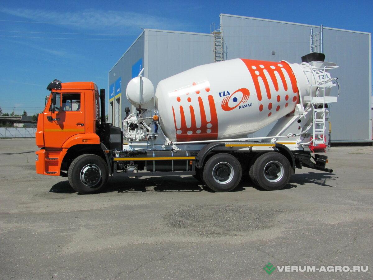 Специальные автомобили - КАМАЗ 6520, 6х4, Автобетоносмеситель 9 куб.м. 