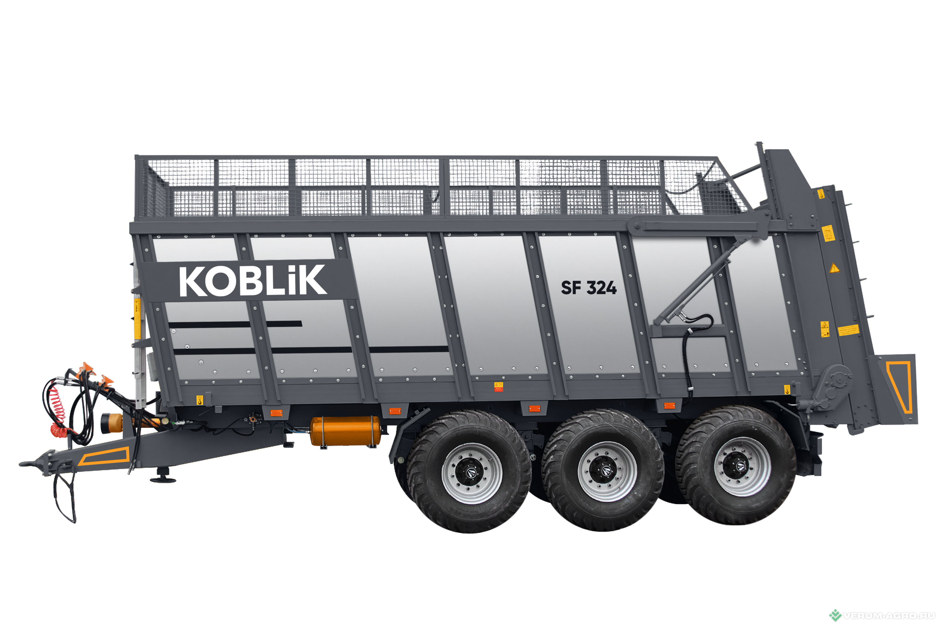Разбрасыватели удобрений - KOBLiK Разбрасыватель органических удобрений SF 324 c вертикальной битерной системой