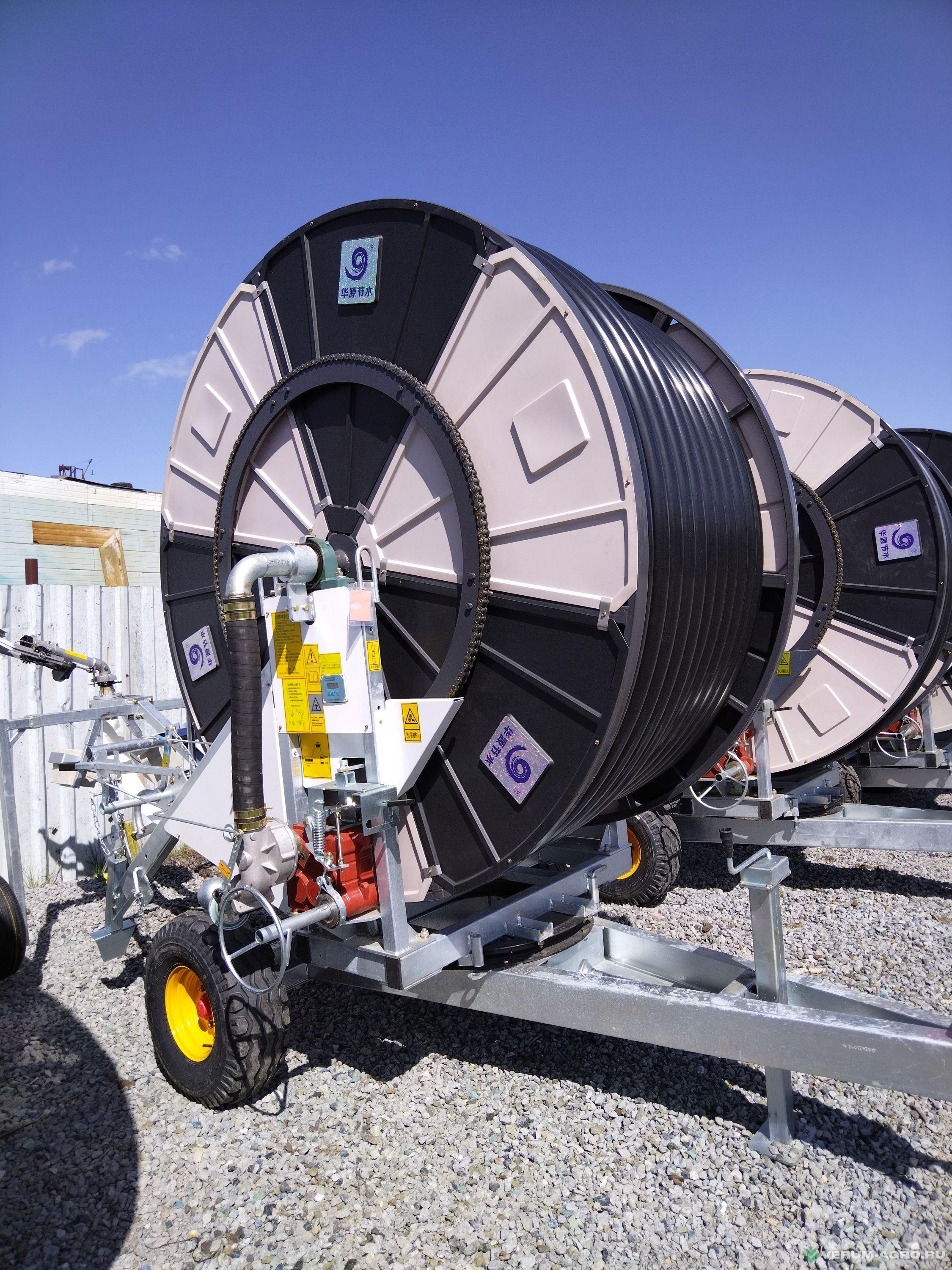 Дождевальные машины - JP 75/400 в комплектации со спринклером