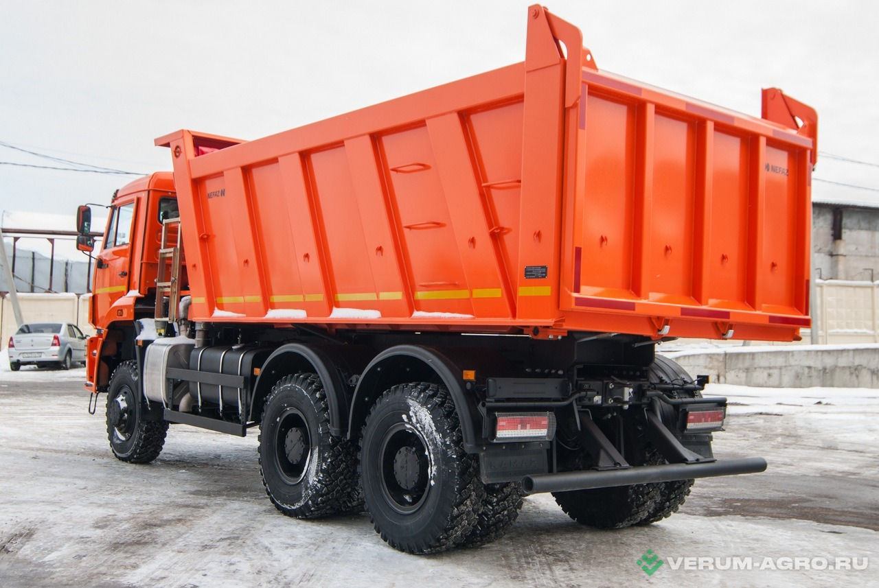 Грузовой автотранспорт - КАМАЗ 6522-5026011-53, Самосвал вездеход 6х6, г/п 20 т., объем 16 куб.м