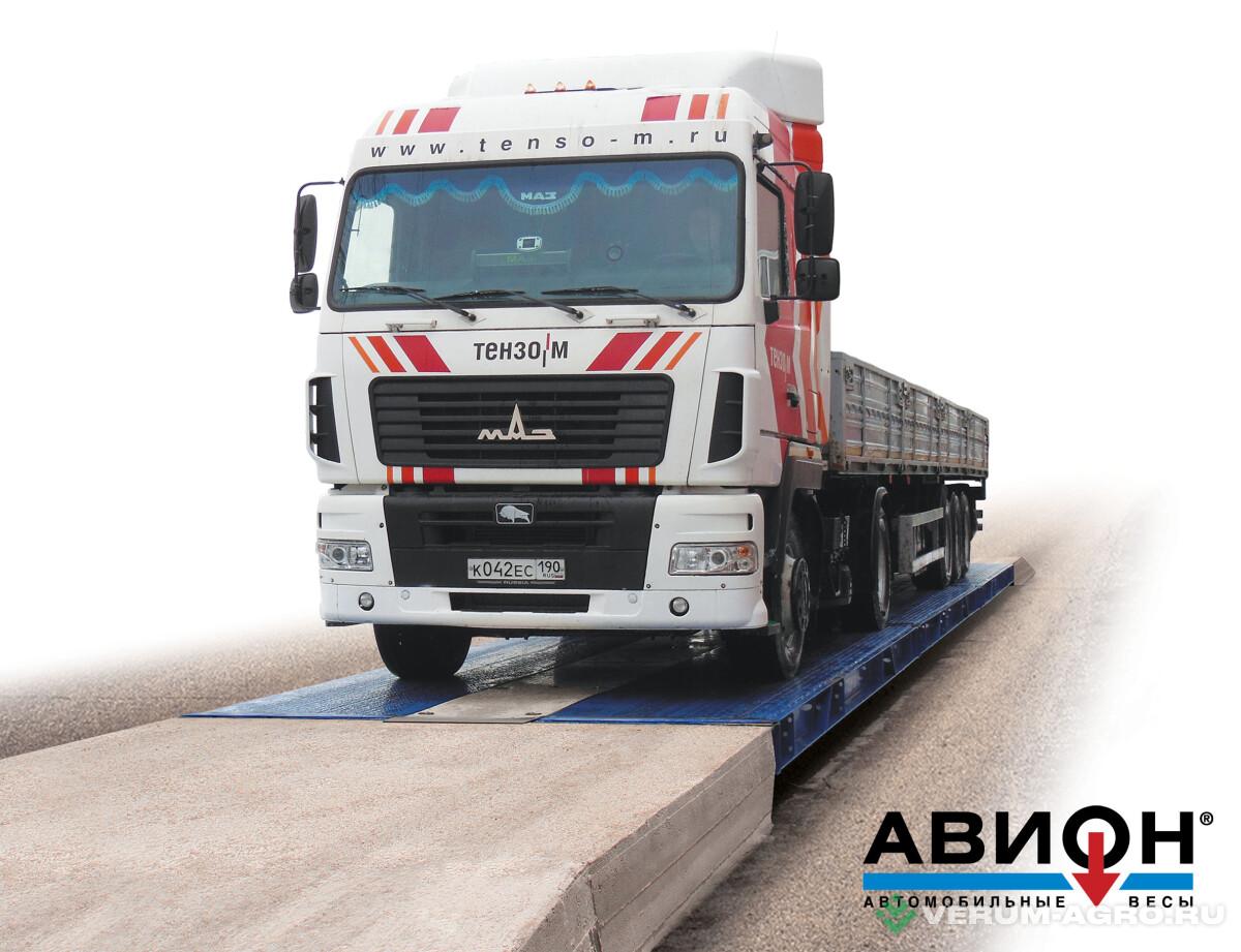 Автомобильные весы - ТЕНЗО-М «АВИОН» -40-11-2