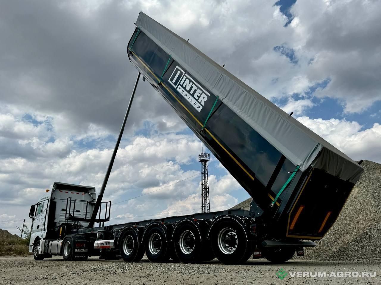 Полуприцепы - ИНТЕРПРИЦЕП 853372 Полуприцеп самосвальный  853372