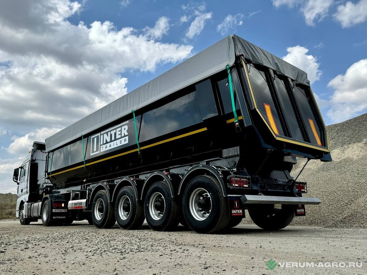 Полуприцепы - ИНТЕРПРИЦЕП 853372 Полуприцеп самосвальный  853372