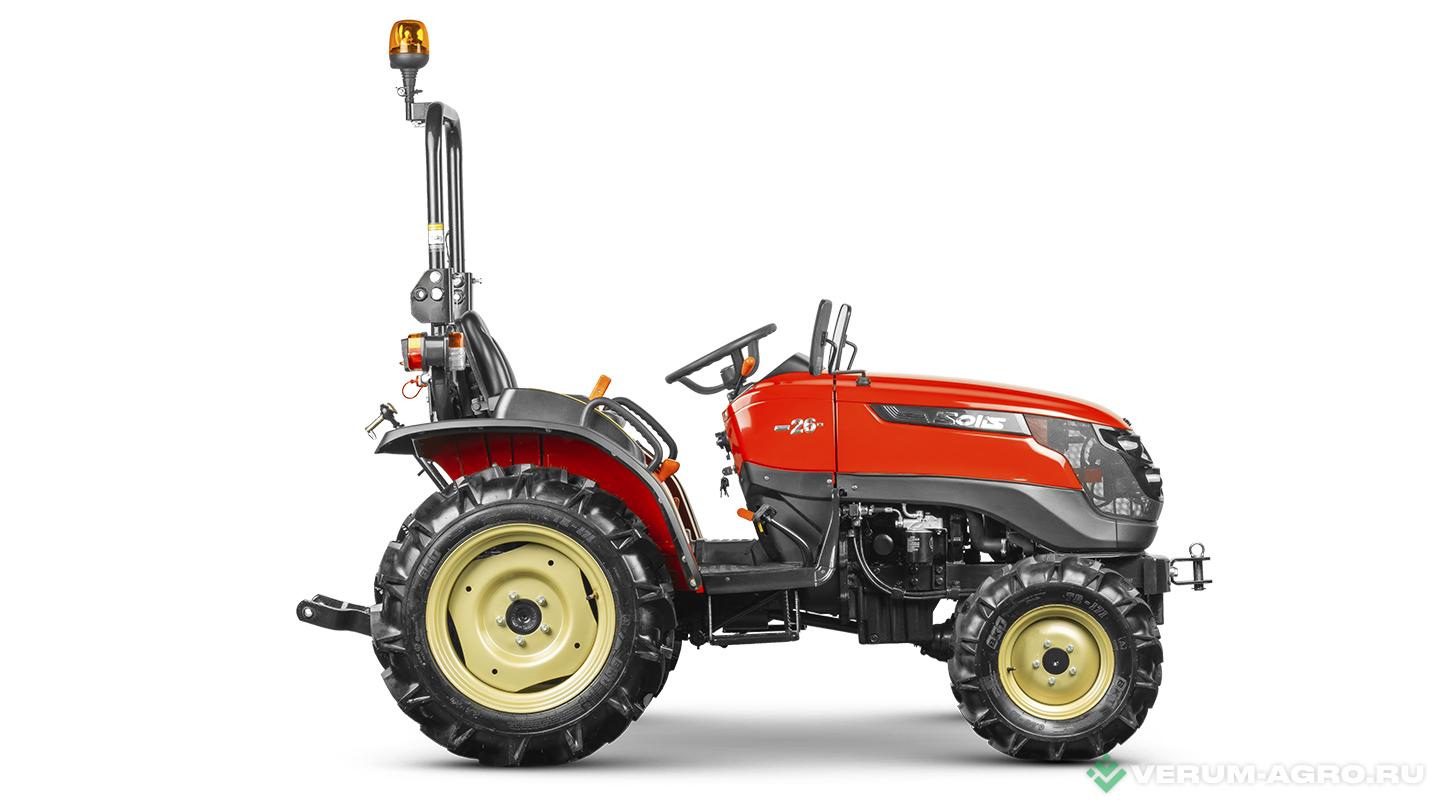 Колесные тракторы - SOLIS 26 4х4 (6+2)В STD agri