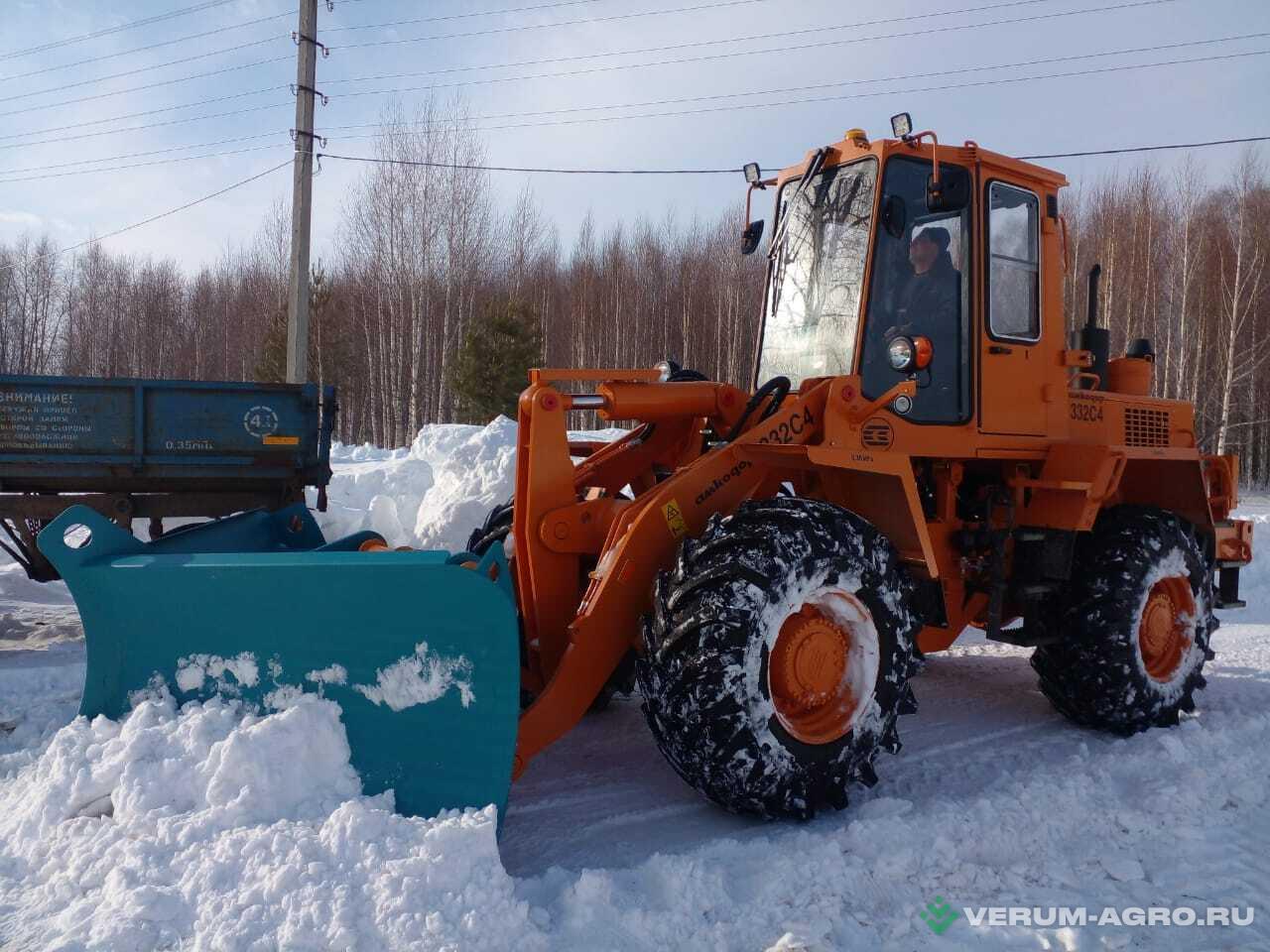Прочее - HANMA Клиновой отвал на фронтальный погрузчик 2,5м 