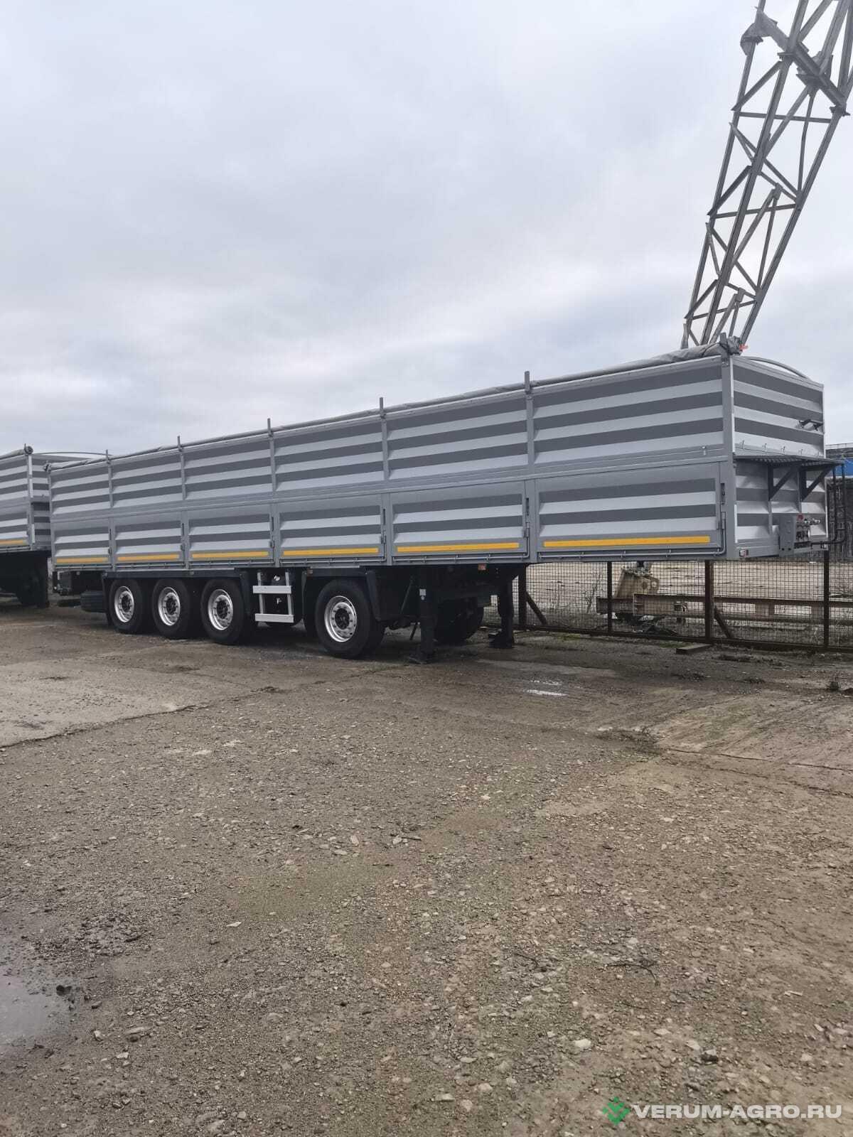 Полуприцепы - ТЗА 588536 зерновоз с вынесенной осью