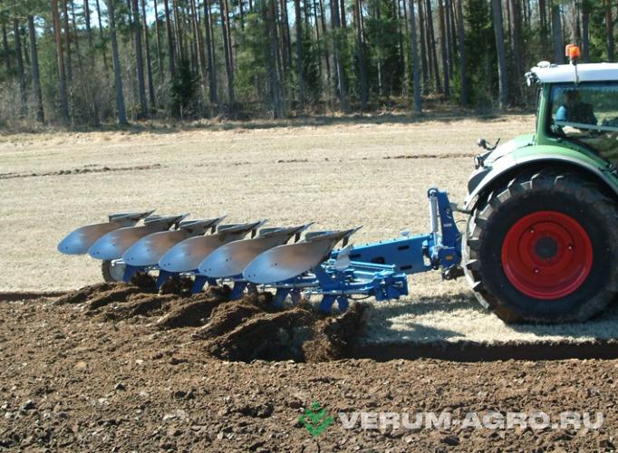 Плуги и глубокорыхлители - OVERUM Плуг оборотный Vari Flex EX OL 7980 H 