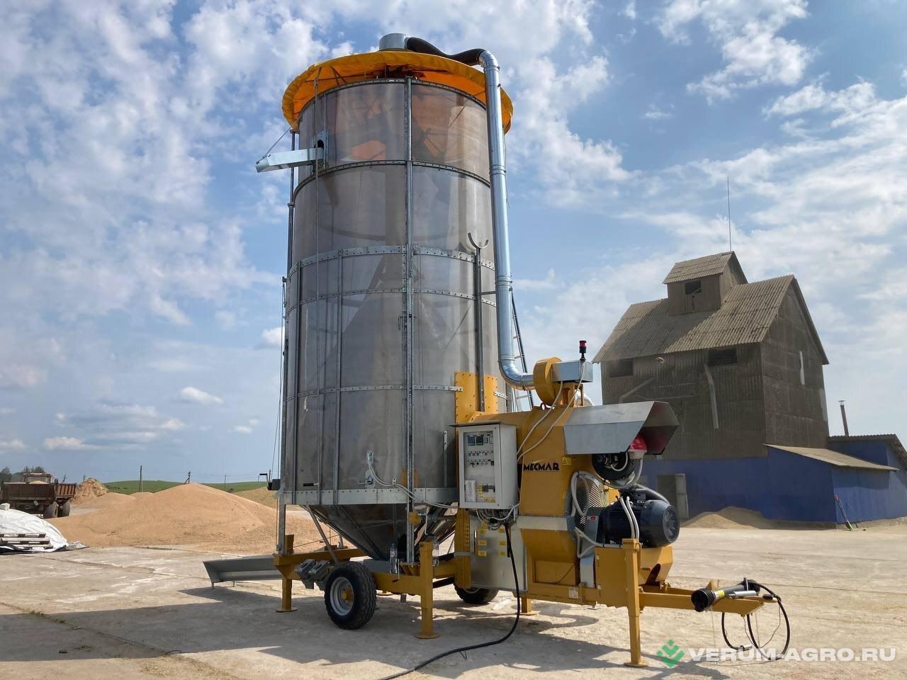 Зерносушильное оборудование - MECMAR D24/175T2 максимум