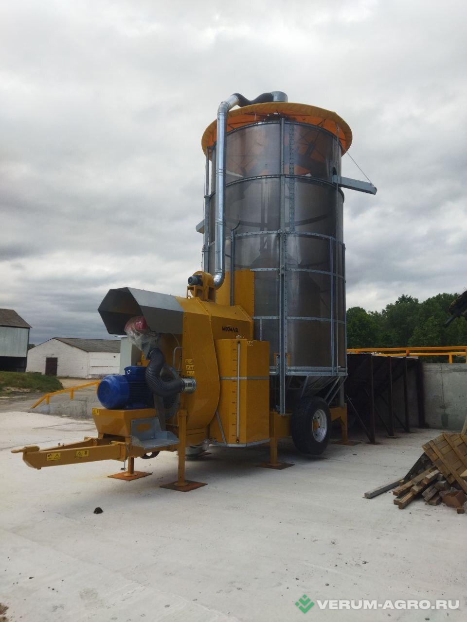 Зерносушильное оборудование - MECMAR D24/175T2 максимум