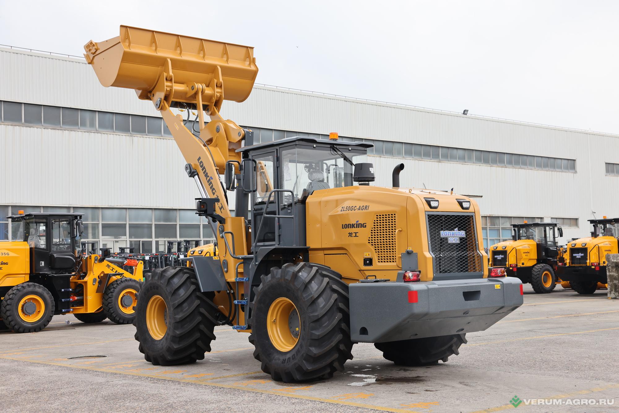 Фронтальные погрузчики - LONKING ZL50GC-AGRI Фронтальный погрузчик для сельского хозяйства