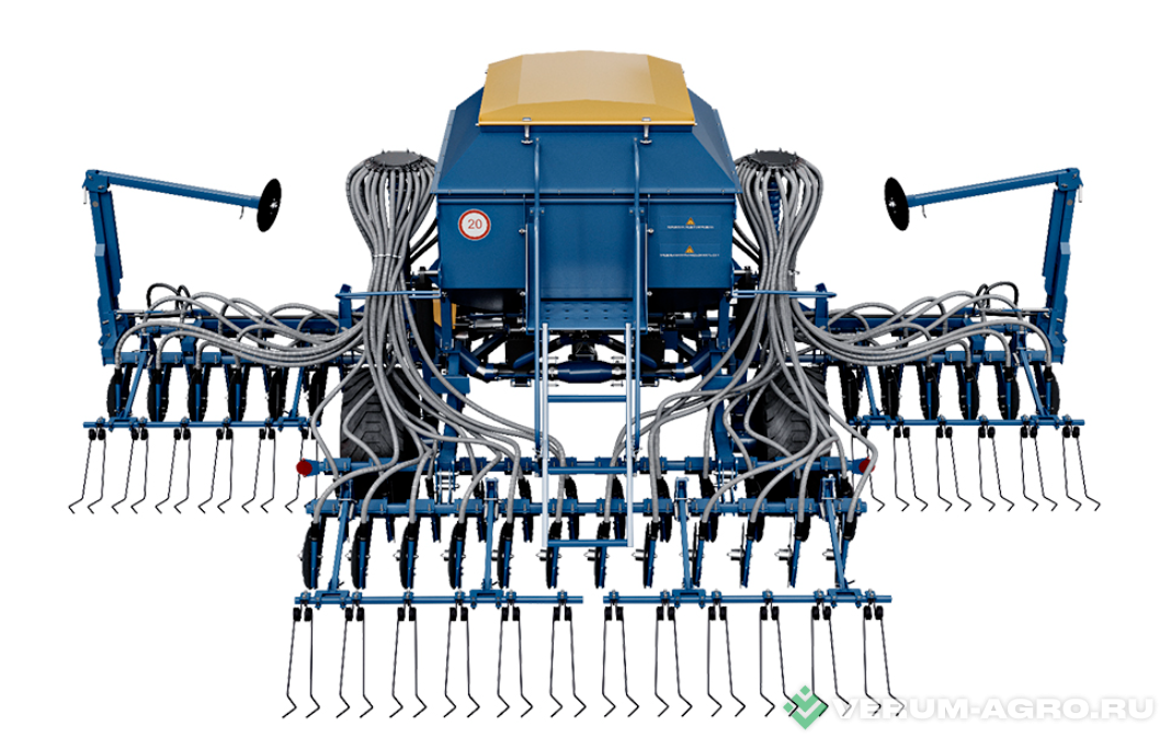 Сеялки - БЫСТРИЦА Сеялка С-7,2 ПМ4 Копирующий однодисковый сошник, бункер 2,3 м куб, борона