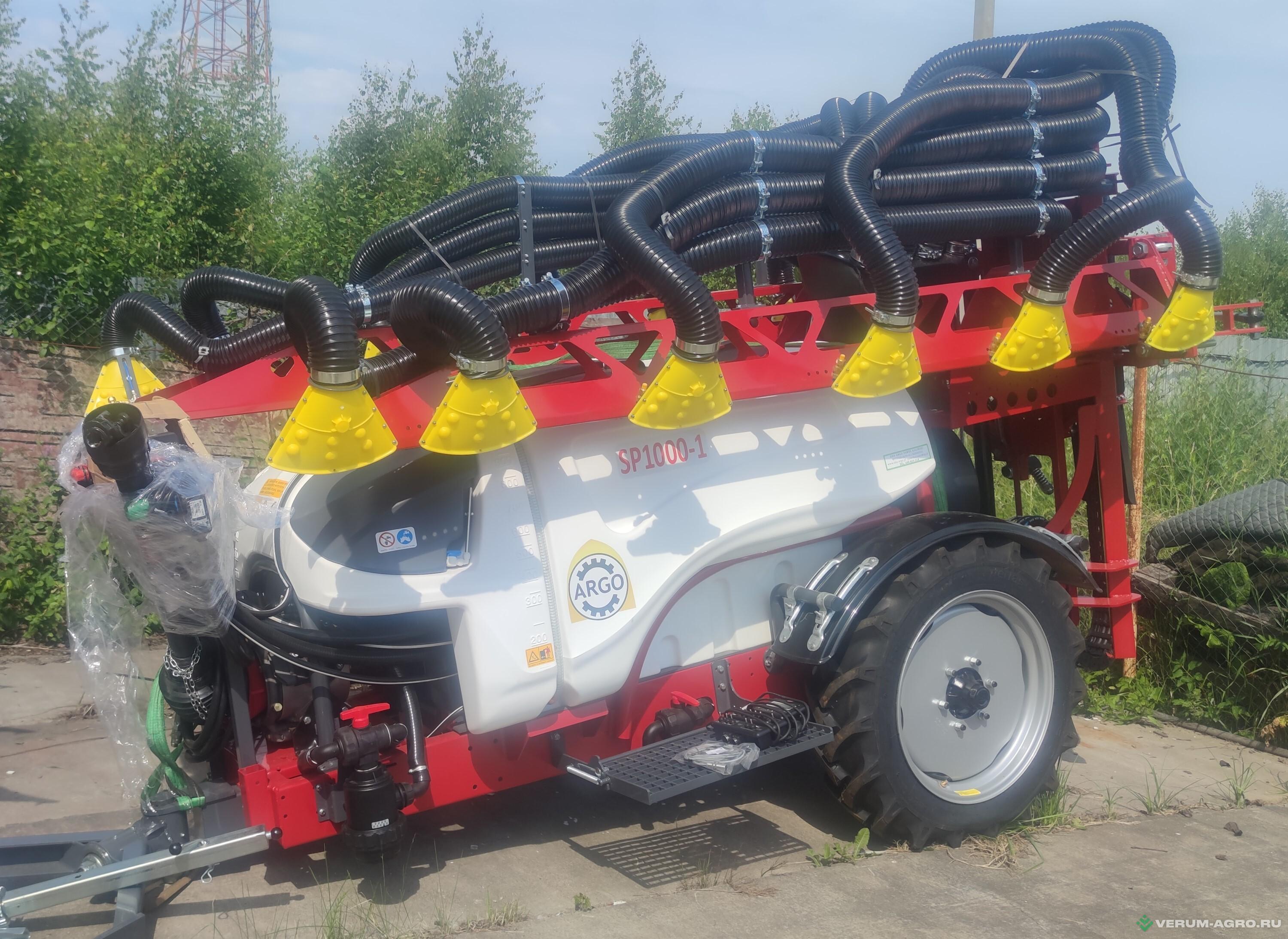 Опрыскиватели прицепные - ARGO Опрыскиватель для клубники SP1000-1 