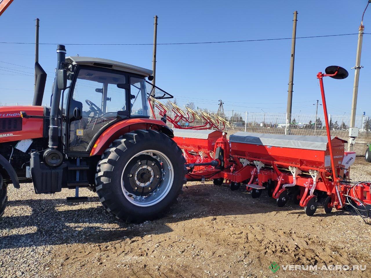 Сеялки - PLANTER 8DF сеялка прицепная пропашная дисковая, туковая с-ма, СКВ, транспортное у-во, турбоколтер