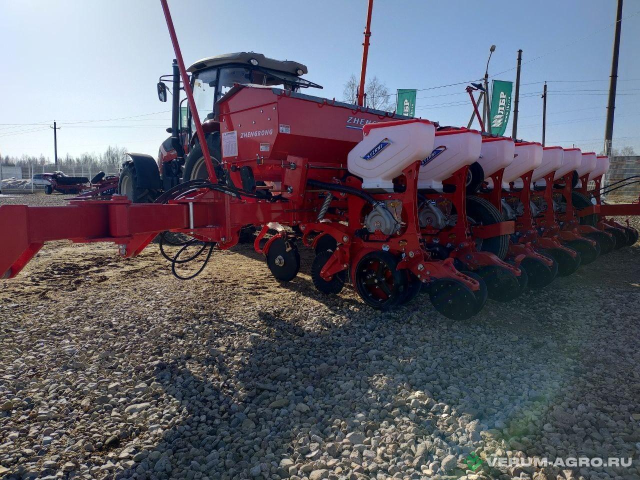 Сеялки - PLANTER 8DF сеялка прицепная пропашная дисковая, туковая с-ма, СКВ, транспортное у-во, турбоколтер