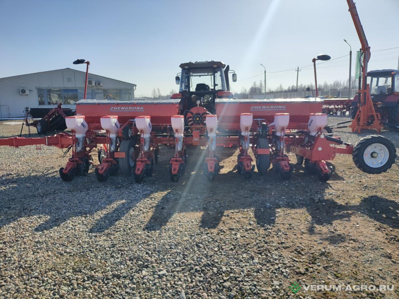 Сеялки - PLANTER 8DF сеялка прицепная пропашная дисковая, туковая с-ма, СКВ, транспортное у-во, турбоколтер