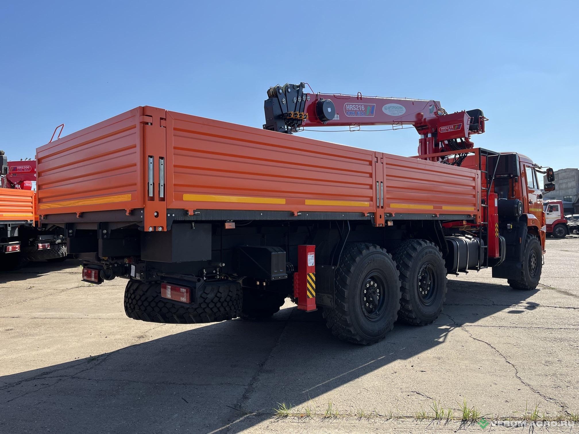 Грузовой автотранспорт - КАМАЗ 43118 с КМУ, 2023 