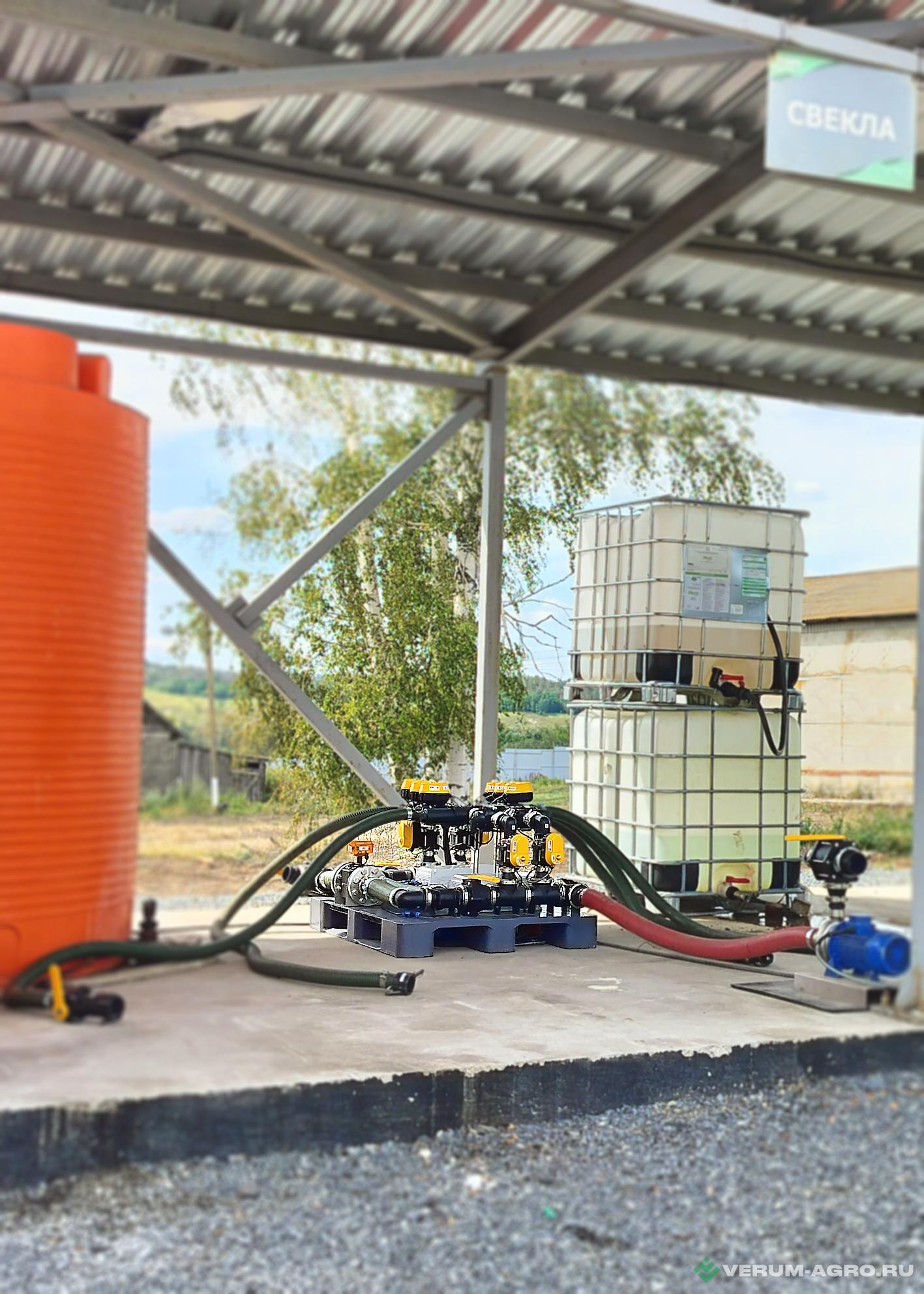 Прочее - СЗР-MIX на 9 компонентов. Автоматический узел приготовления растворов СЗР