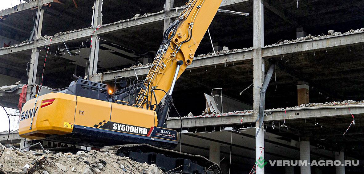Экскаваторы - SANY SYC6028 (SY500HRD) DEMOLITION (Гусеничный Демолишен)