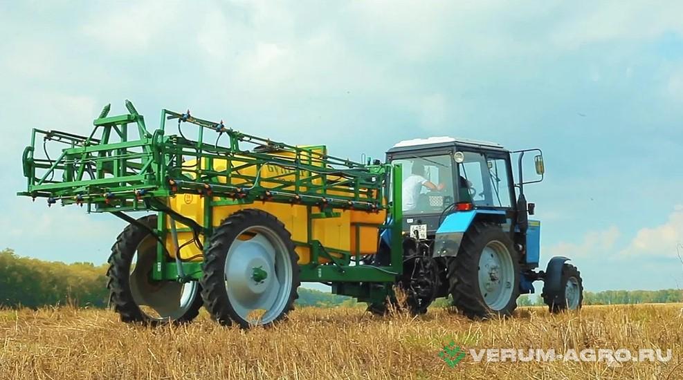 Опрыскиватели прицепные - КАЗАНЬСЕЛЬМАШ ОП-3000-28 штанга 28 м, Барс, полная гидравлика, компьютер