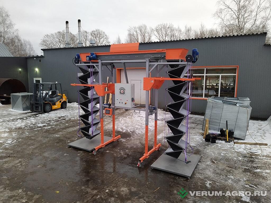 Упаковочное и фасовочное оборудование - КЛИНМАШ Универсальный заполнитель контейнеров и биг-бэгов УЗ-2 весовой