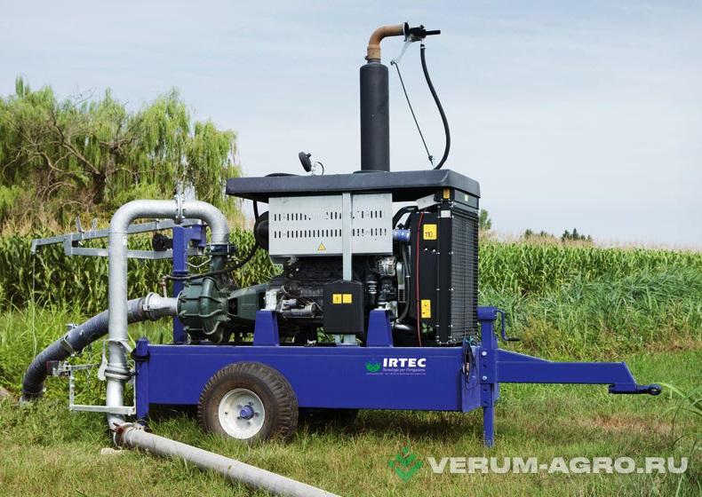 Дождевальные машины - IRTEC Pivot 