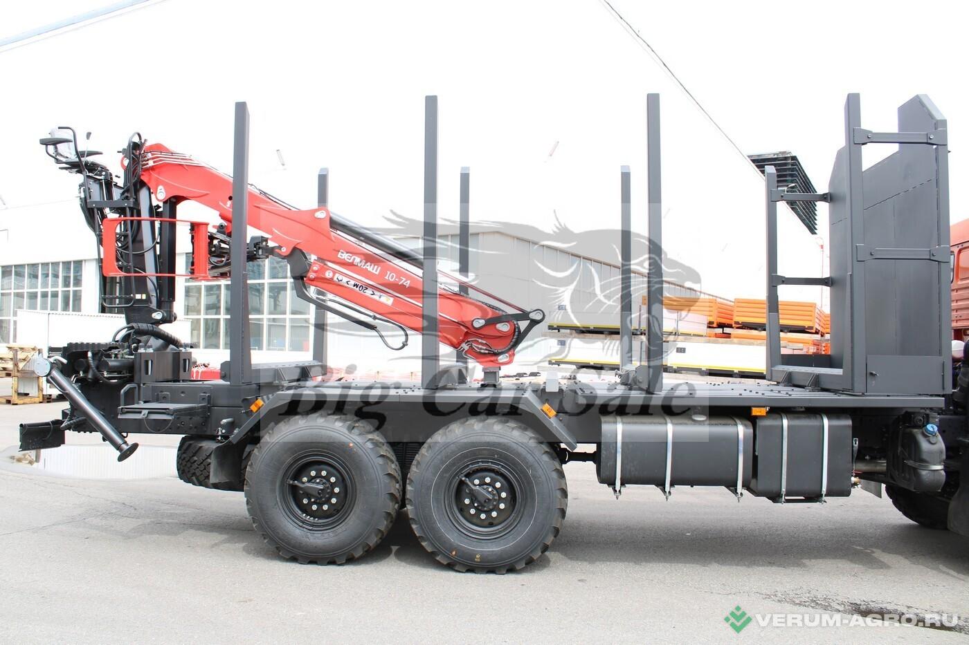 Грузовой автотранспорт - КАМАЗ Сортиментовоз  43118-3027-48 с ГМУ ВМ10-74 