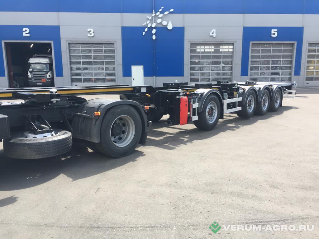 Полуприцепы - ORTHAUS CGS C40 Контейнеровоз 20-45ft и HighCube, универсальный  