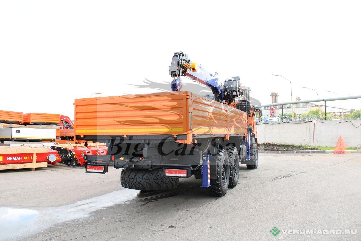 Грузовой автотранспорт - КАМАЗ Бортовой автомобиль 43118-3027-48 с КМУ RS1956 ACE