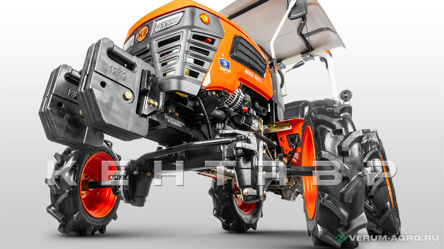 Колесные тракторы - КЕНТАВР (Kubota) KA Т-344 9+3 STD agri 5,00-12/8,00-16  
