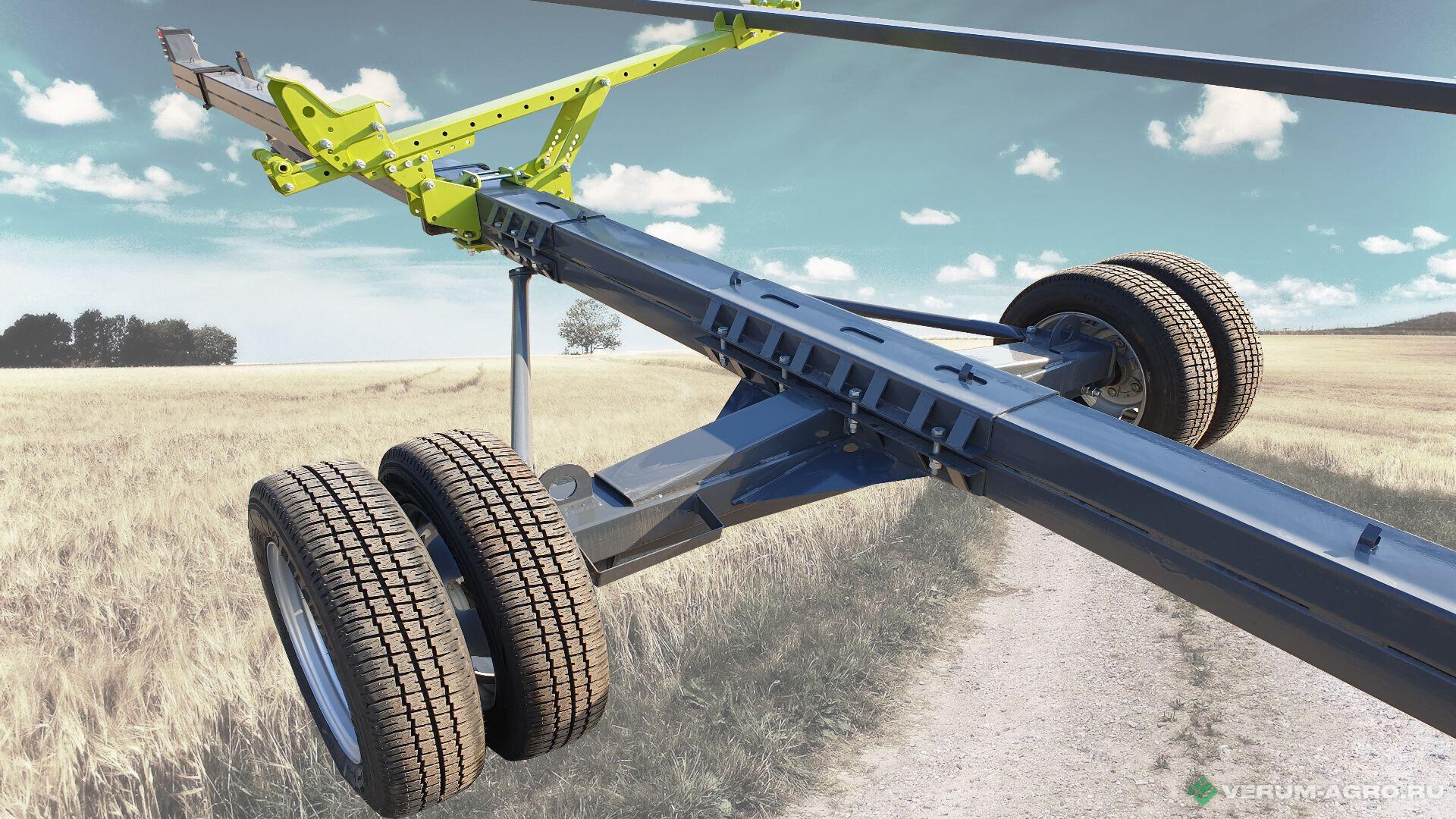 Прочее - SANFLORO «CARRELLO» ОДНООСНАЯ ТЕЛЕЖКА ДЛЯ ТРАНСПОРТА ЖАТОК 