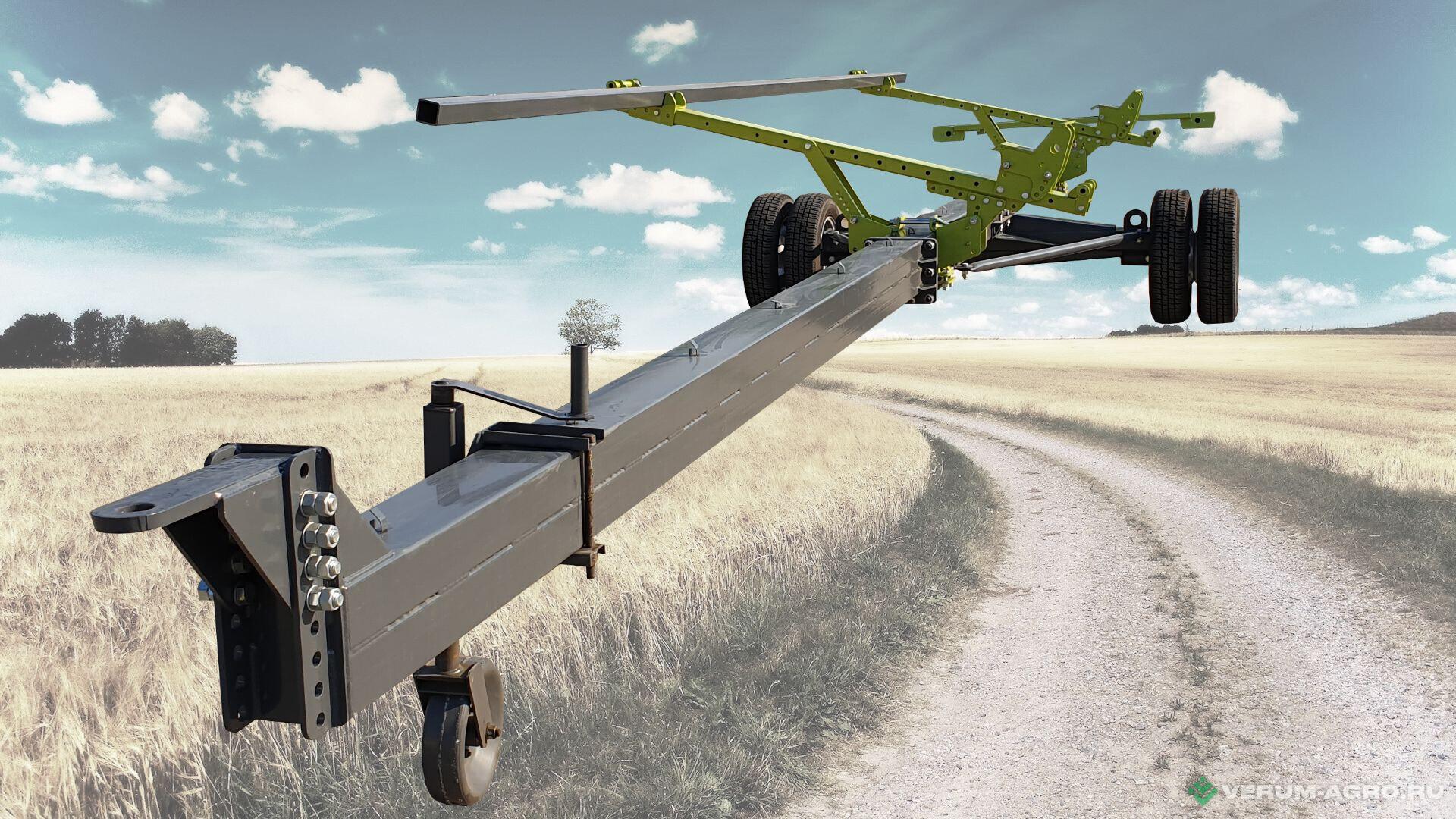 Прочее - SANFLORO «CARRELLO» ОДНООСНАЯ ТЕЛЕЖКА ДЛЯ ТРАНСПОРТА ЖАТОК 