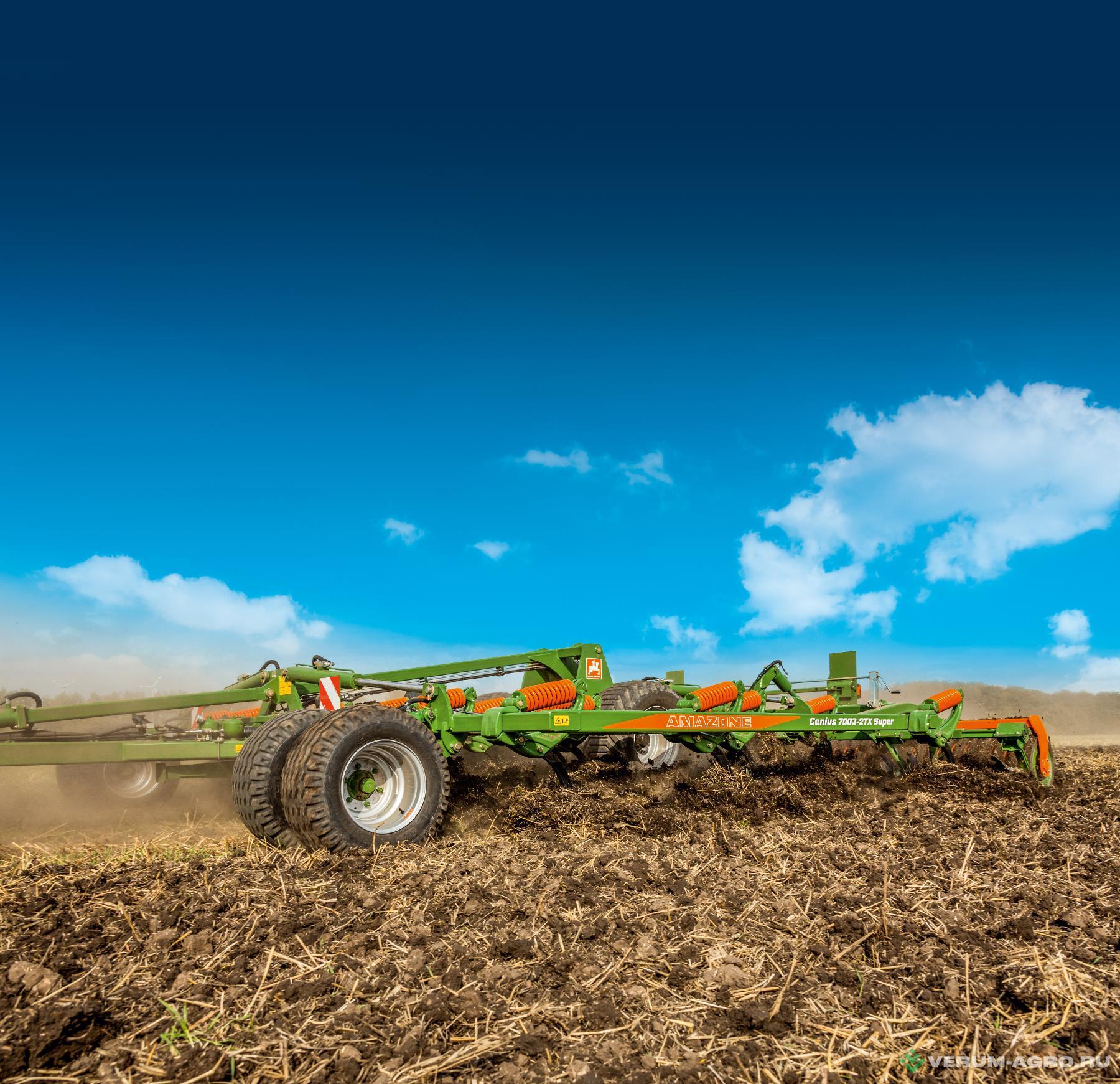 Культиваторы - AMAZONE  Cenius  5003-2TX Super, каток DW