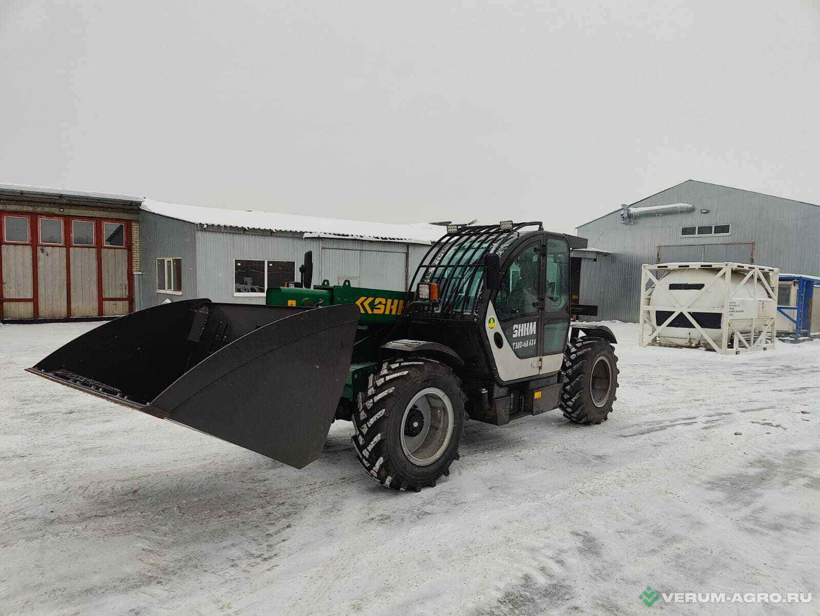 Телескопические погрузчики - HANK THL3507 С гидравлическим насосом НШ