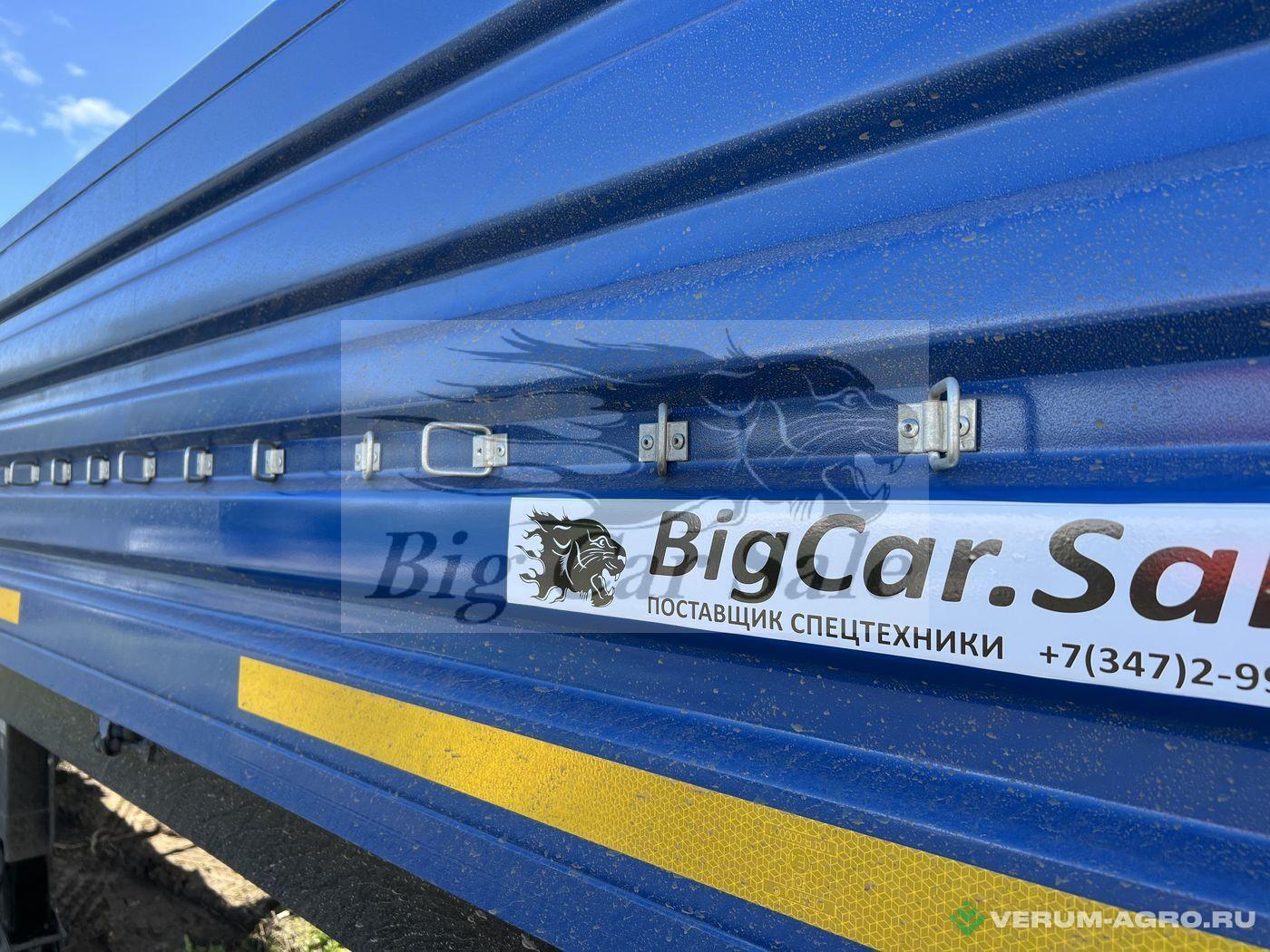 Полуприцепы - ТЗА 588513-0810210-07 трехосный бортовой полуприцеп для тягачей 4х2