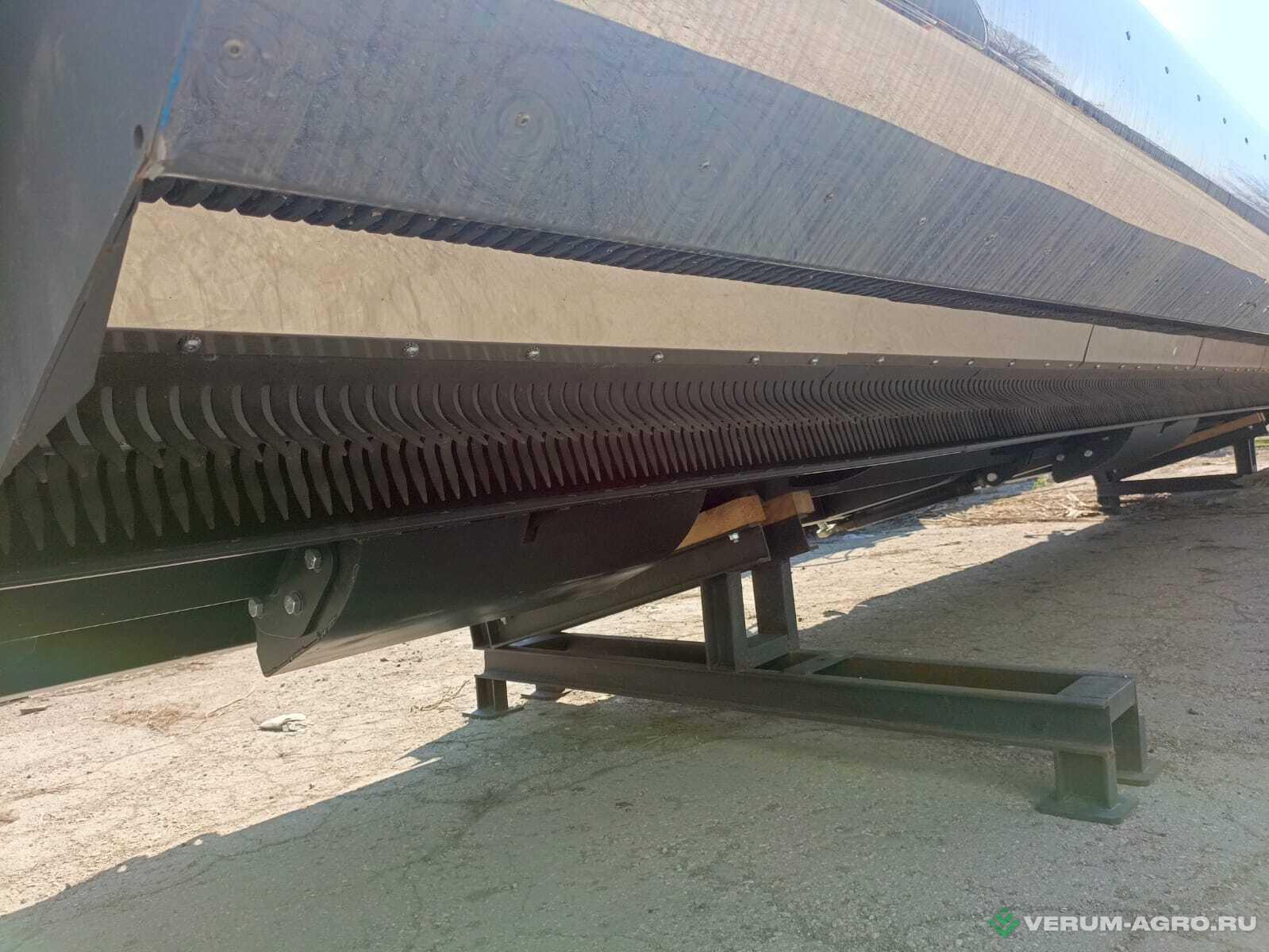 Жатки и оборудование для комбайнов - ПЕНЗМАШ ЖО-7 Жатка очесывающая ОЗОН с опорными колесами