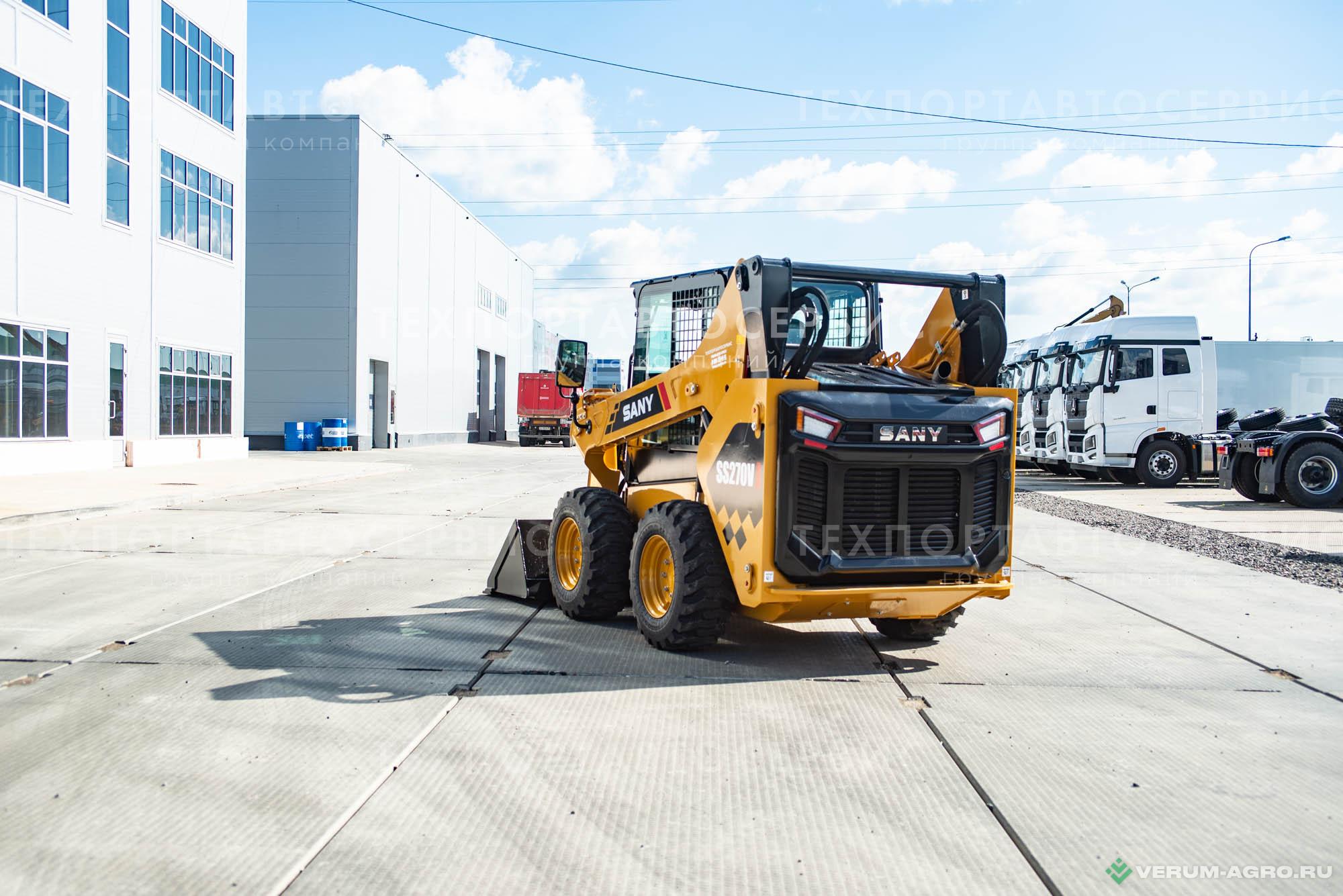 Экскаваторы - SANY SS270V Мини-погрузчик колесный (шины L5, Hi-Flow)