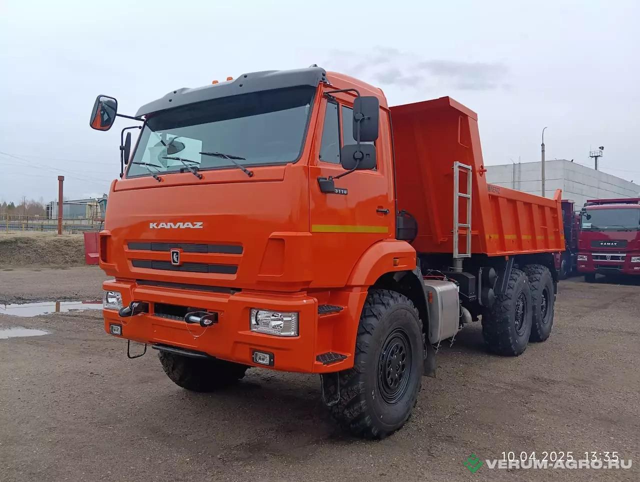Грузовой автотранспорт - КАМАЗ 45141-20014-50 , вездеход 6х6, 6,6 куб.м.