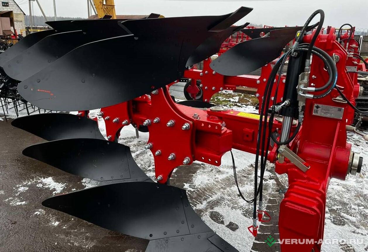 Плуги и глубокорыхлители - ТЕХМАШ ПО-3-35\50 плуг оборотный, со сплошным винтовым отвалом, болтовая защита