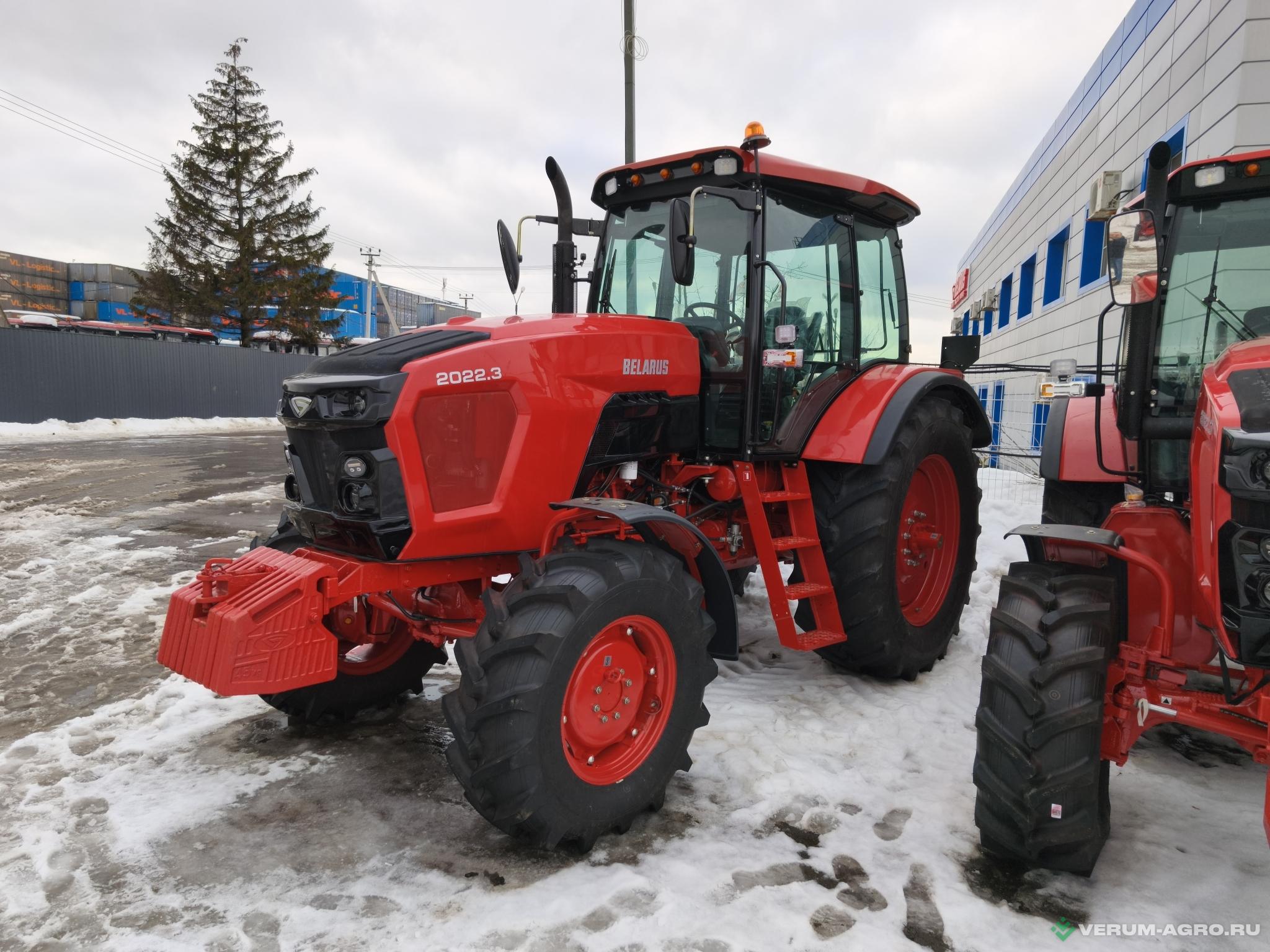 Колесные тракторы - BELARUS Трактор Беларус-2022.3 без спарки  2022.3-0000010-037