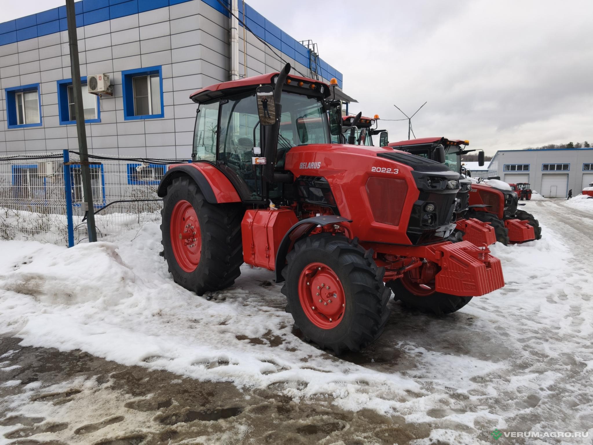 Колесные тракторы - BELARUS Трактор Беларус-2022.3 без спарки  2022.3-0000010-037