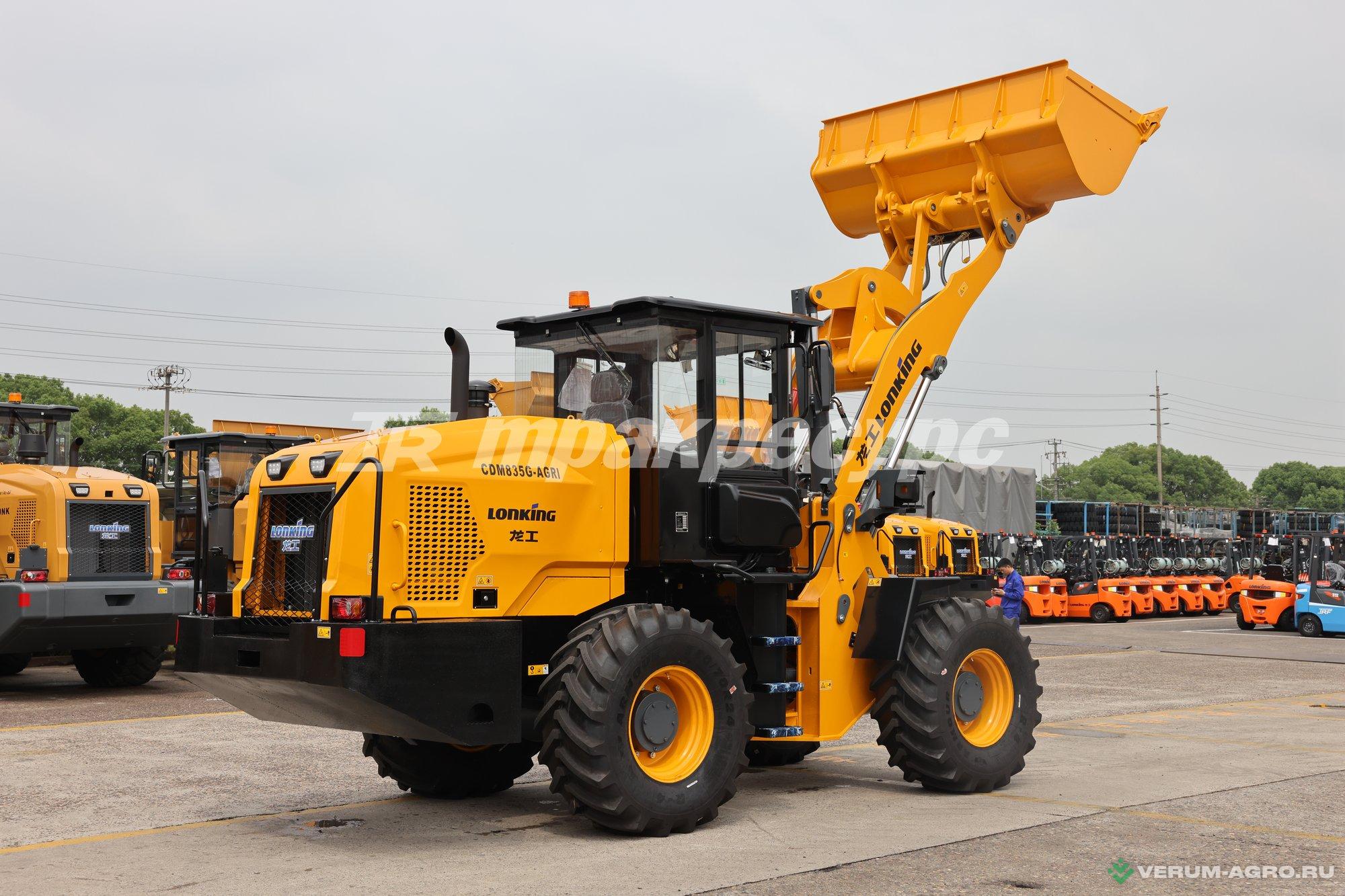 Фронтальные погрузчики - LONKING CDM835G AGRI 