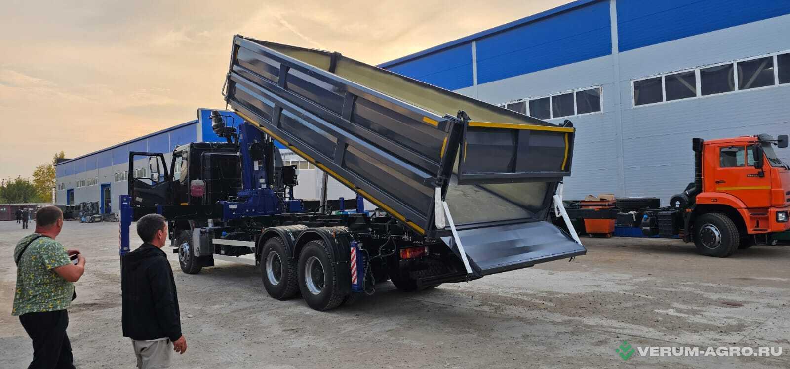 Специальные автомобили - FAW CA3250 6х4 Самосвал с КМУ DongYang 2036 3390C1