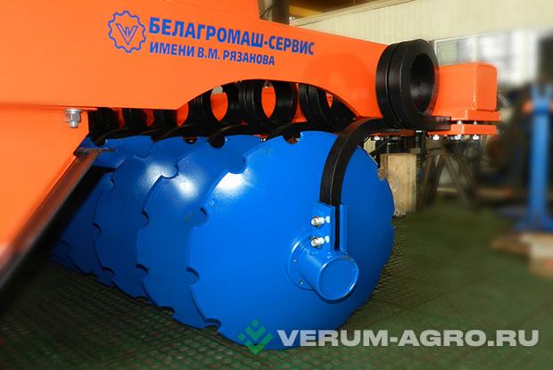 Дискаторы - БЕЛАГРОМАШ Дисковый мульчировщик ДМ-3х2М 2-х рядное расположение дисков O 	560…610
