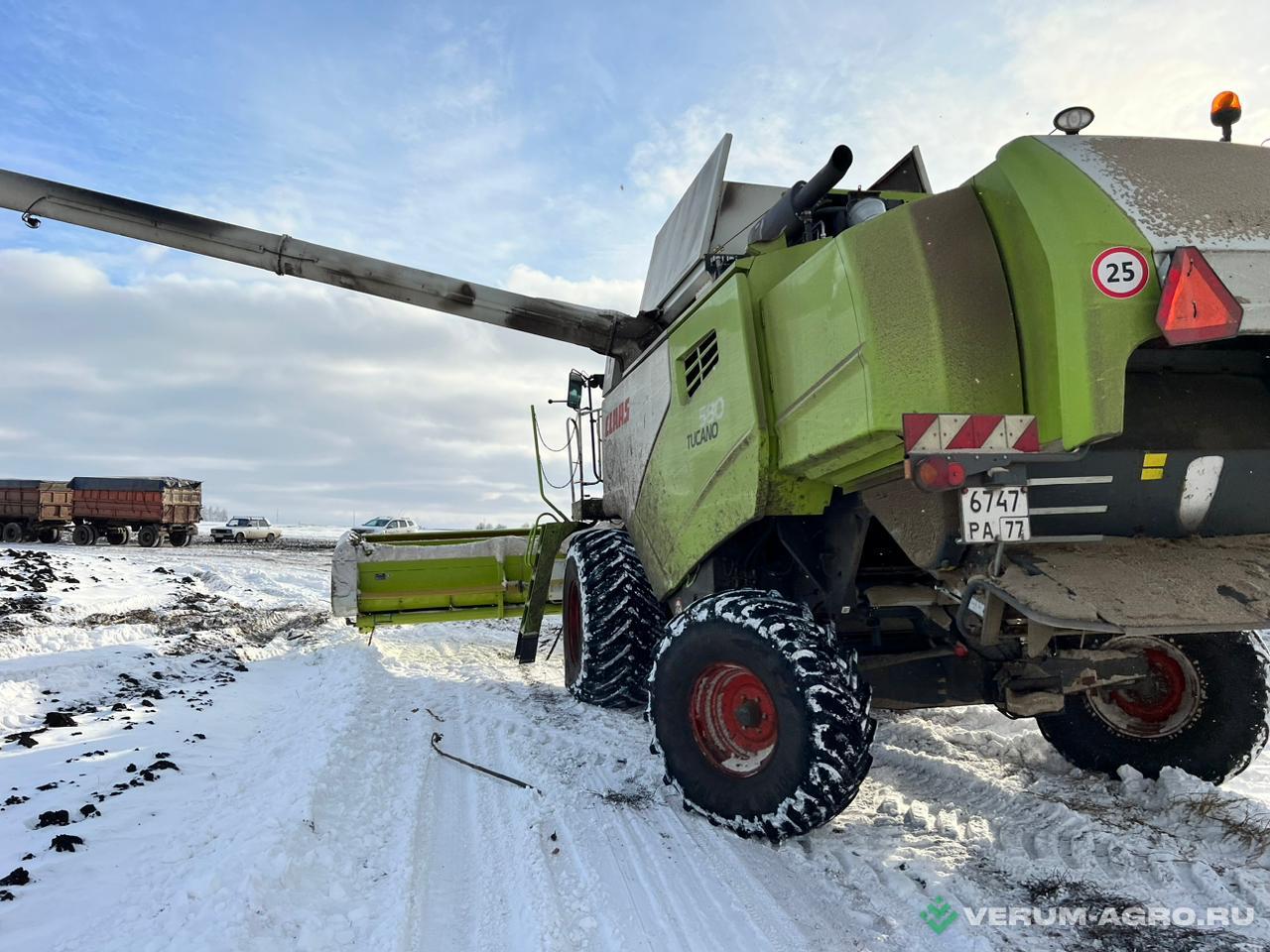 Зерноуборочные комбайны - CLAAS TUCANO 580 