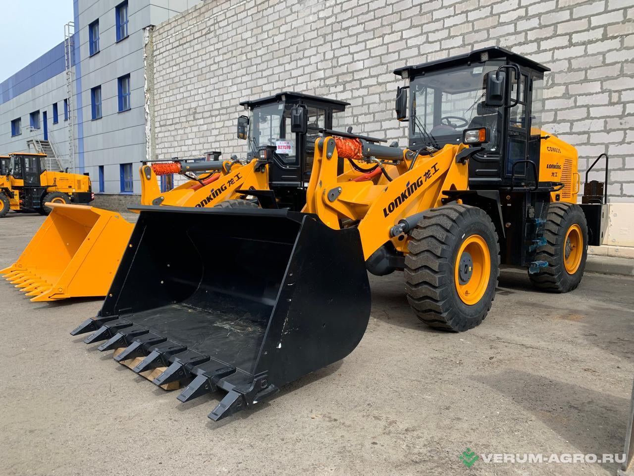 Фронтальные погрузчики - LONKING CDM835 ковш 2.3 м3 г/п 3500 кг