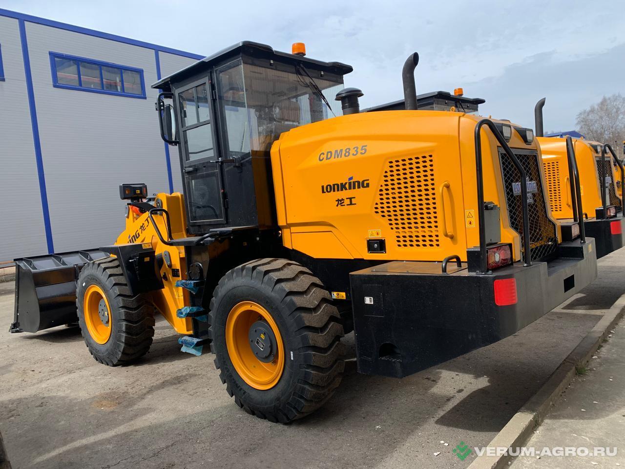 Фронтальные погрузчики - LONKING CDM835 ковш 2.3 м3 г/п 3500 кг
